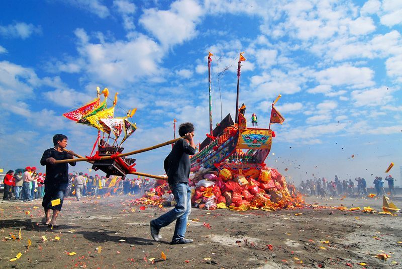 中山鎮安宮送王