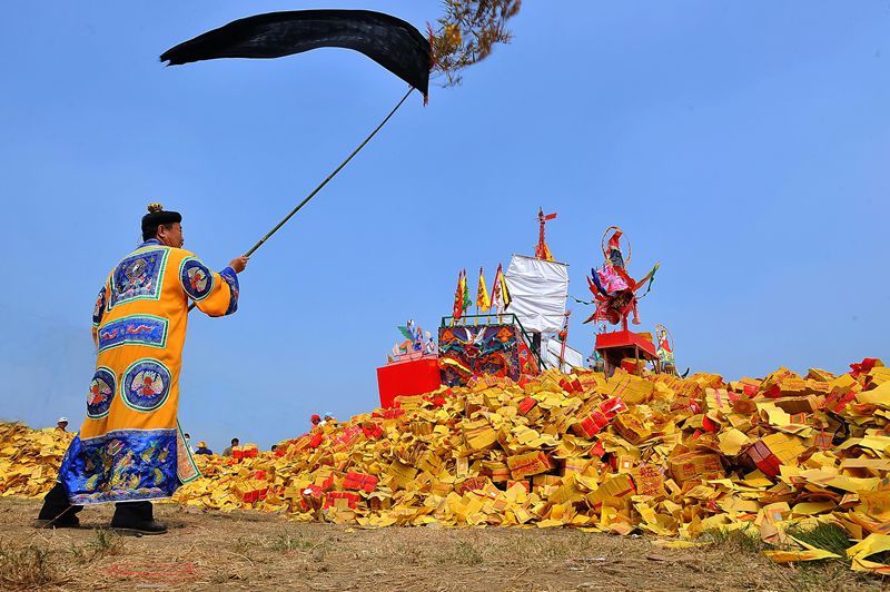 佳里金唐殿道士押船旗