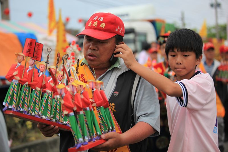 新塭嘉應廟醮祭工作人員
