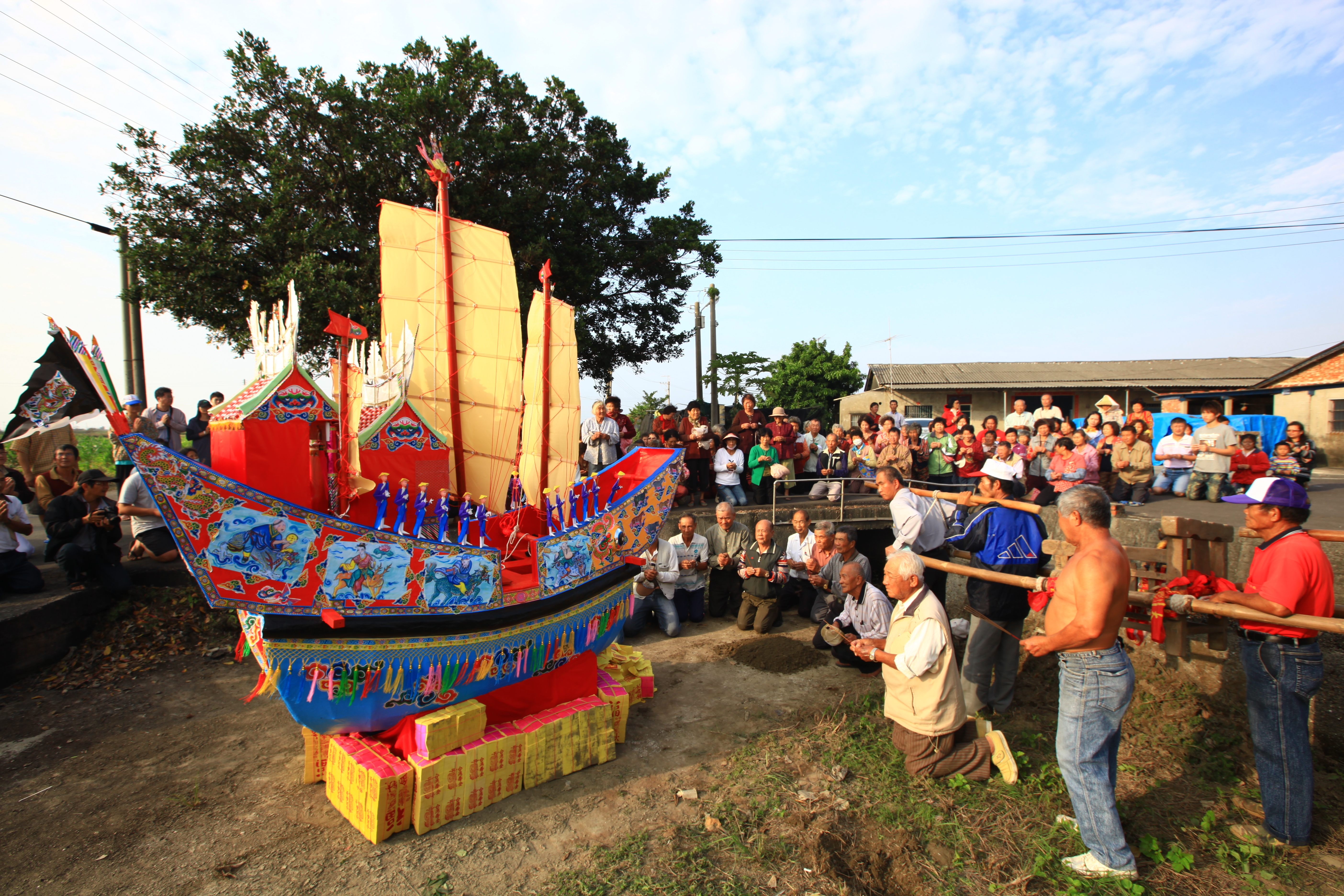 溪底寮東興宮送王