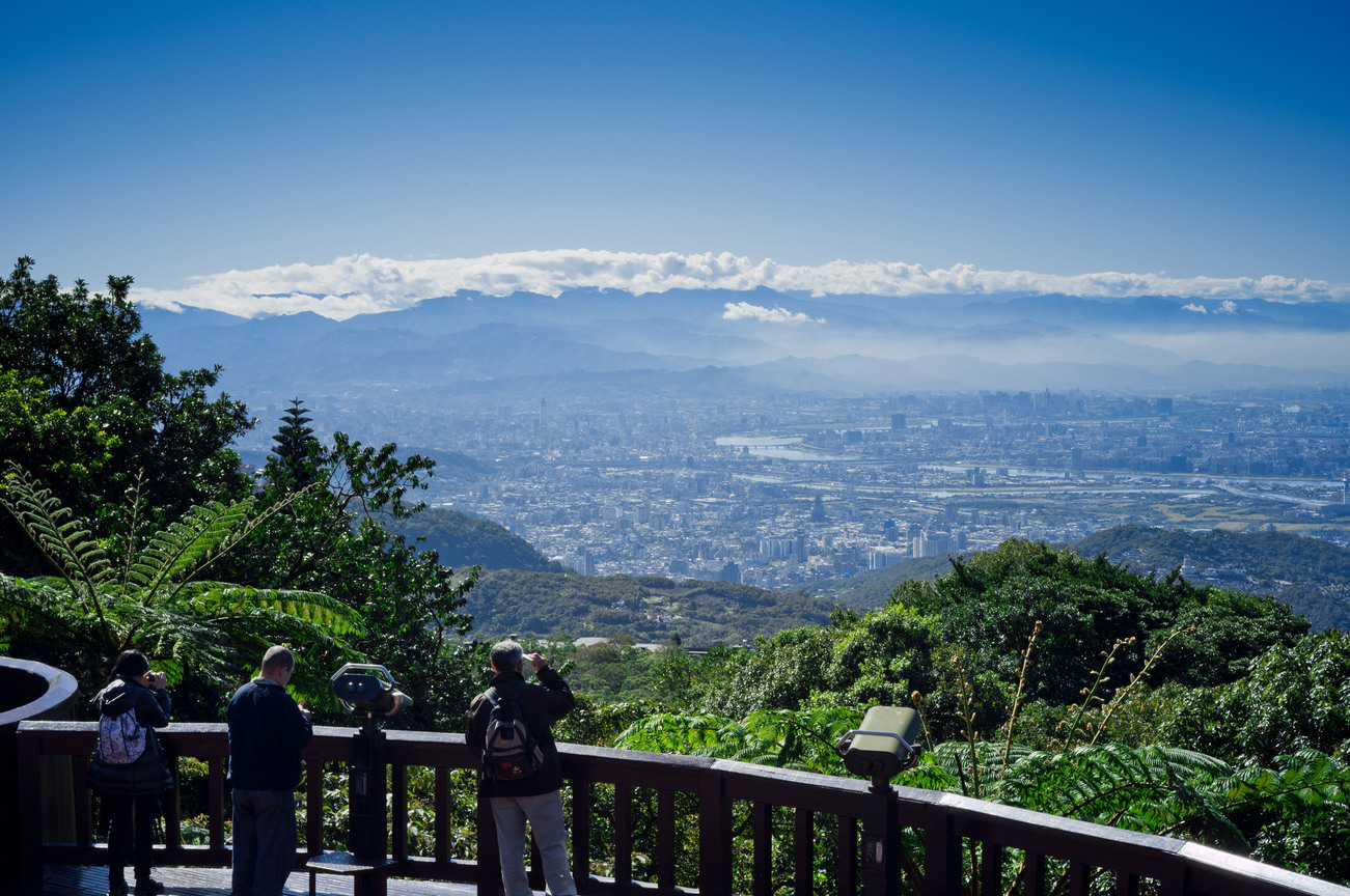 遠眺大台北