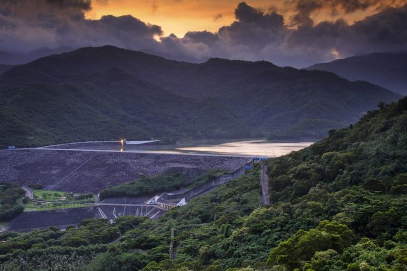 屏東縣牡丹鄉－牡丹水庫夕照