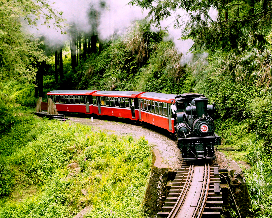 阿里山蒸氣火車