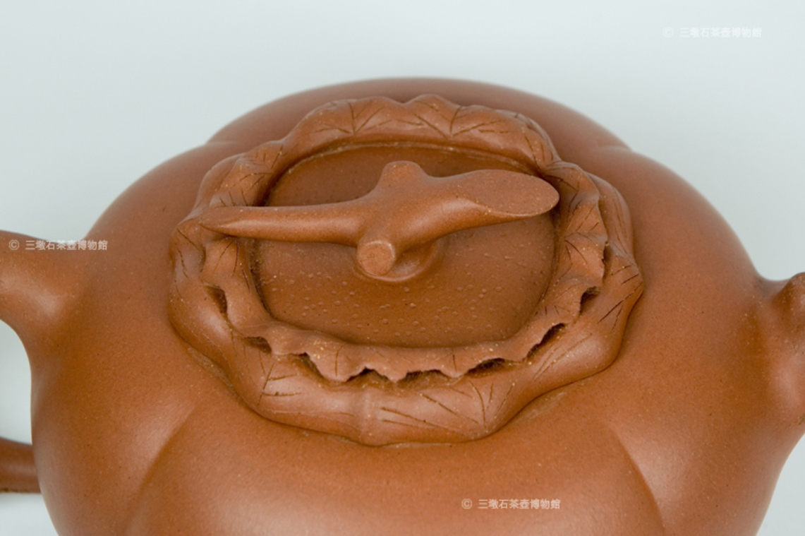 柿子壺(任淦庭題刻)-局部