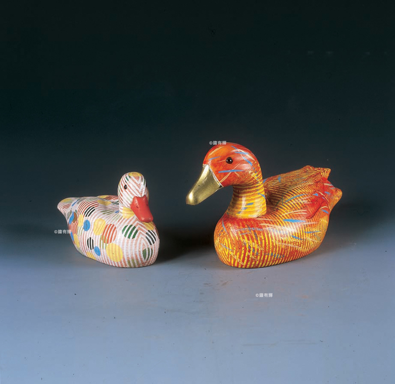 彩繪鴨 painting Ducks