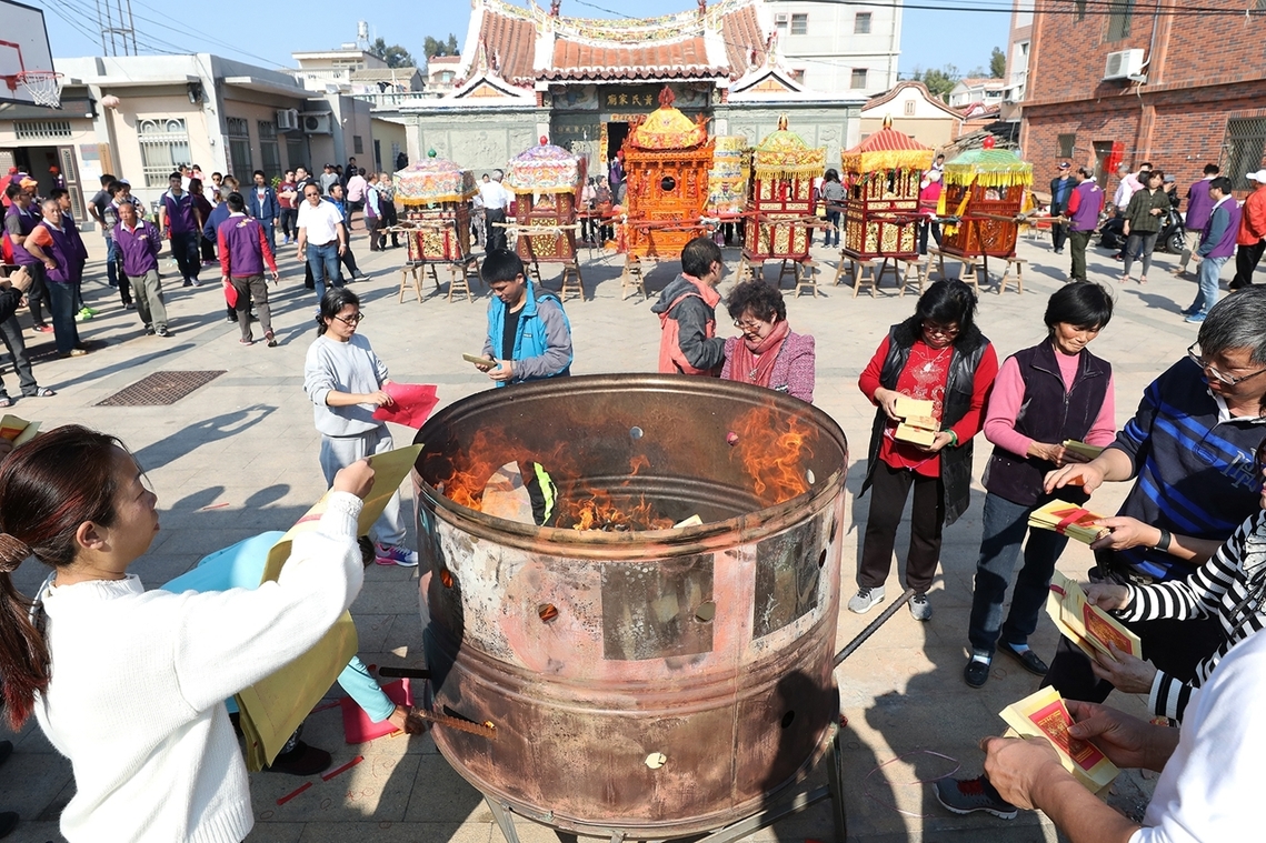 金門黃氏恭迎紫雲始祖守恭公巡安h 西園 (8)