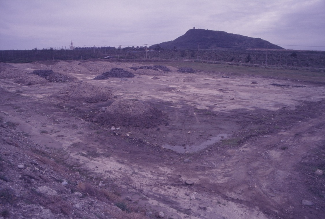 小野柳景觀區受到廢土汙染