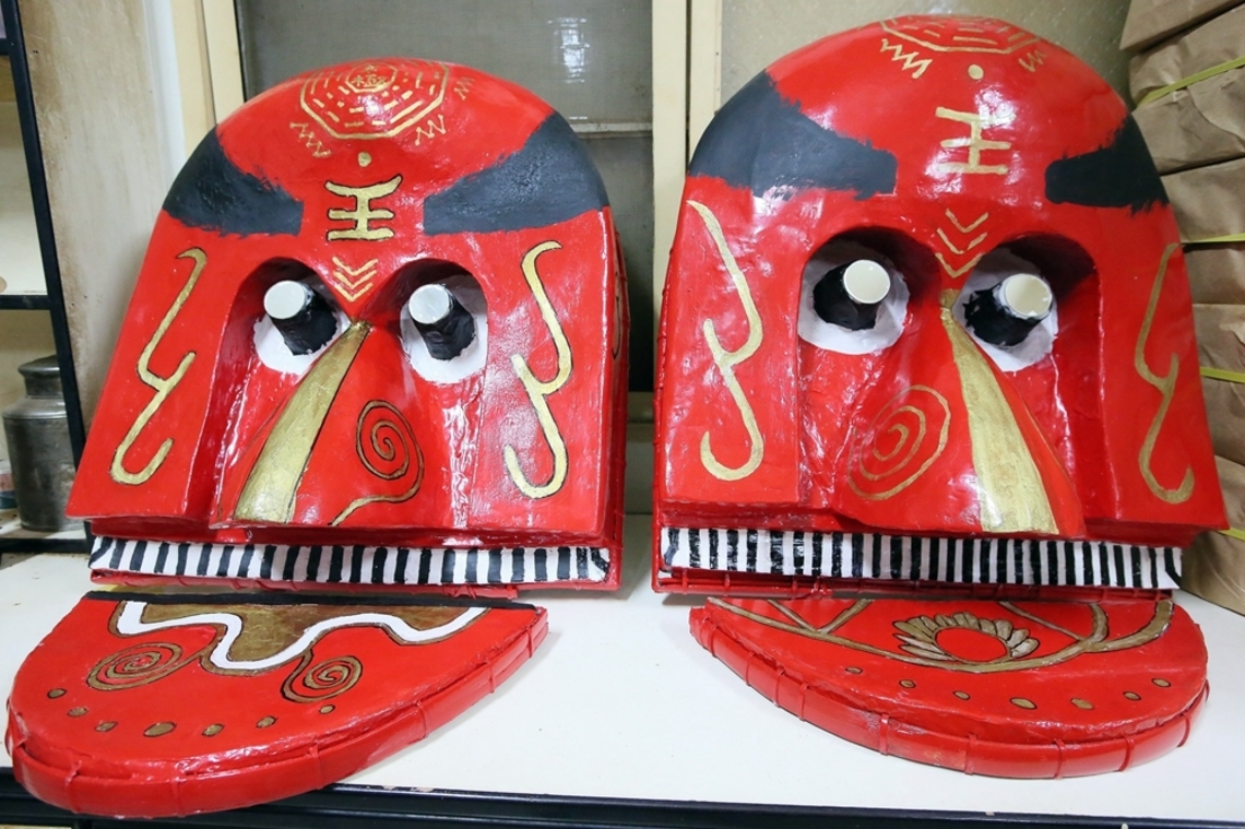 西港刈香e 戊戌香科 夜間訓練 聖安宮 金獅陣 (2)