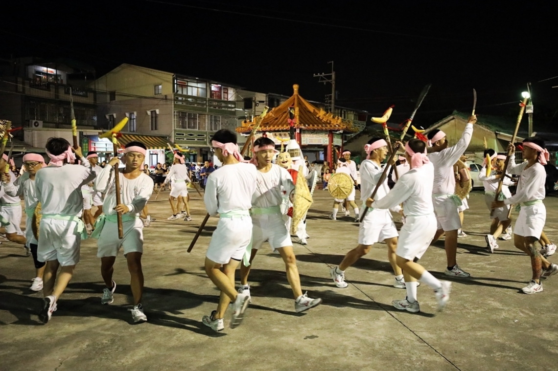 西港刈香e 戊戌香科 夜間訓練 寶安宮到汾陽殿探館 (46)