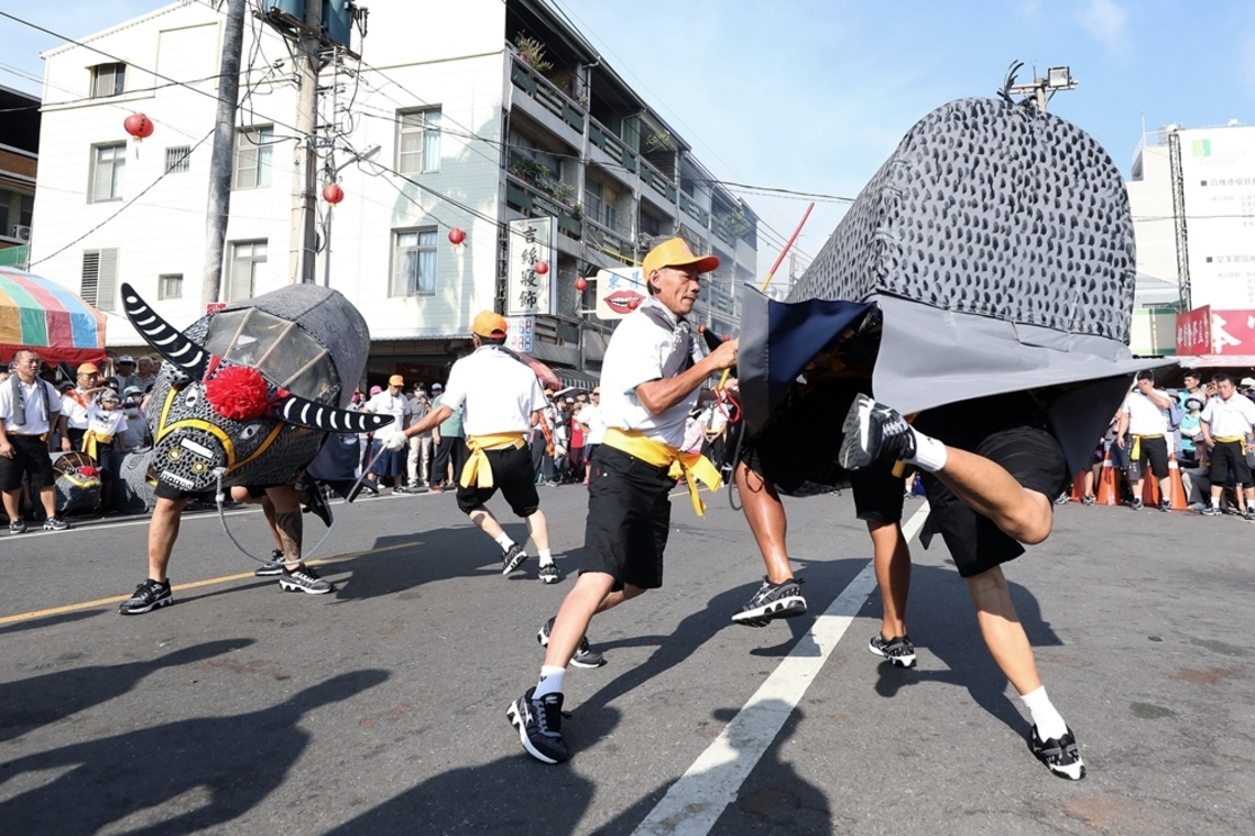 西港刈香f 戊戌香科 開館 新港 天后宮 水牛陣 (6)