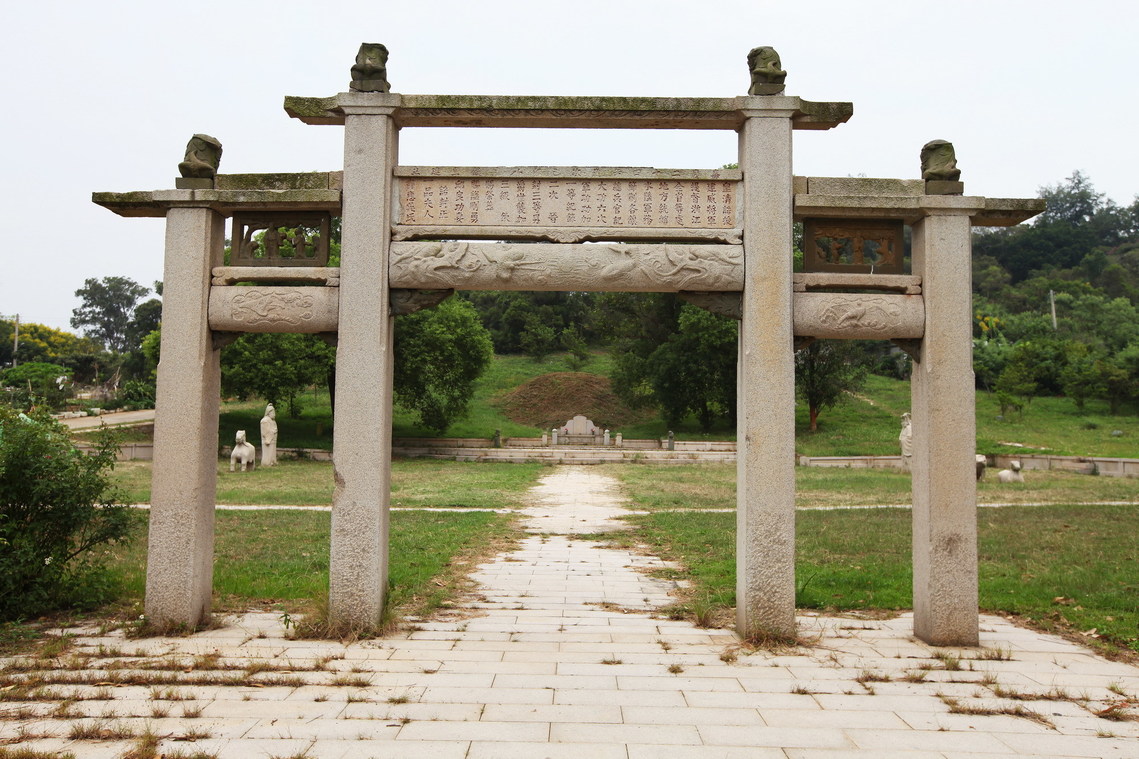 金門縣 邱良功墓園01
