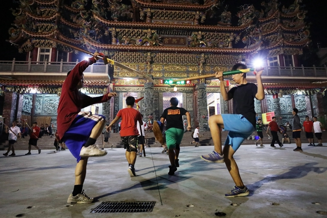 西港刈香e 戊戌香科 夜間訓練 中港 廣興宮 宋江陣(26)