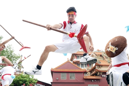 m
