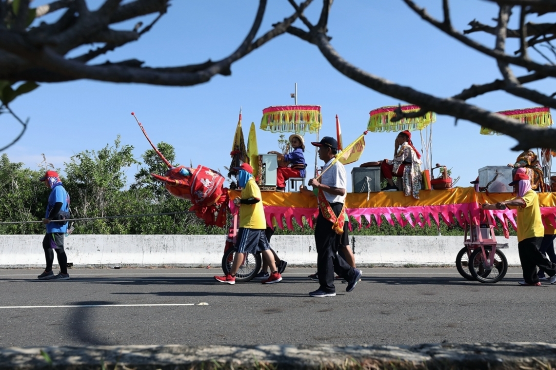 西港刈香i 請媽祖日遶境16 百足真人蜈蚣陣