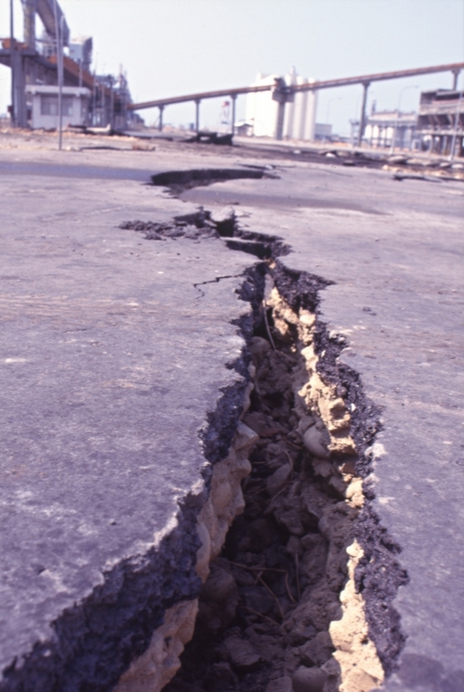 九二一大地震之後土壤液化
