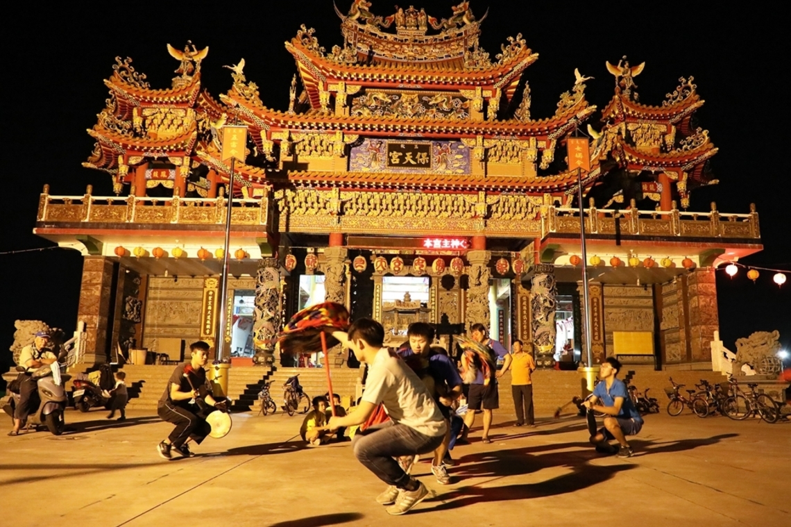 西港刈香e 戊戌香科 夜間訓練  大鼓花陣 (15)