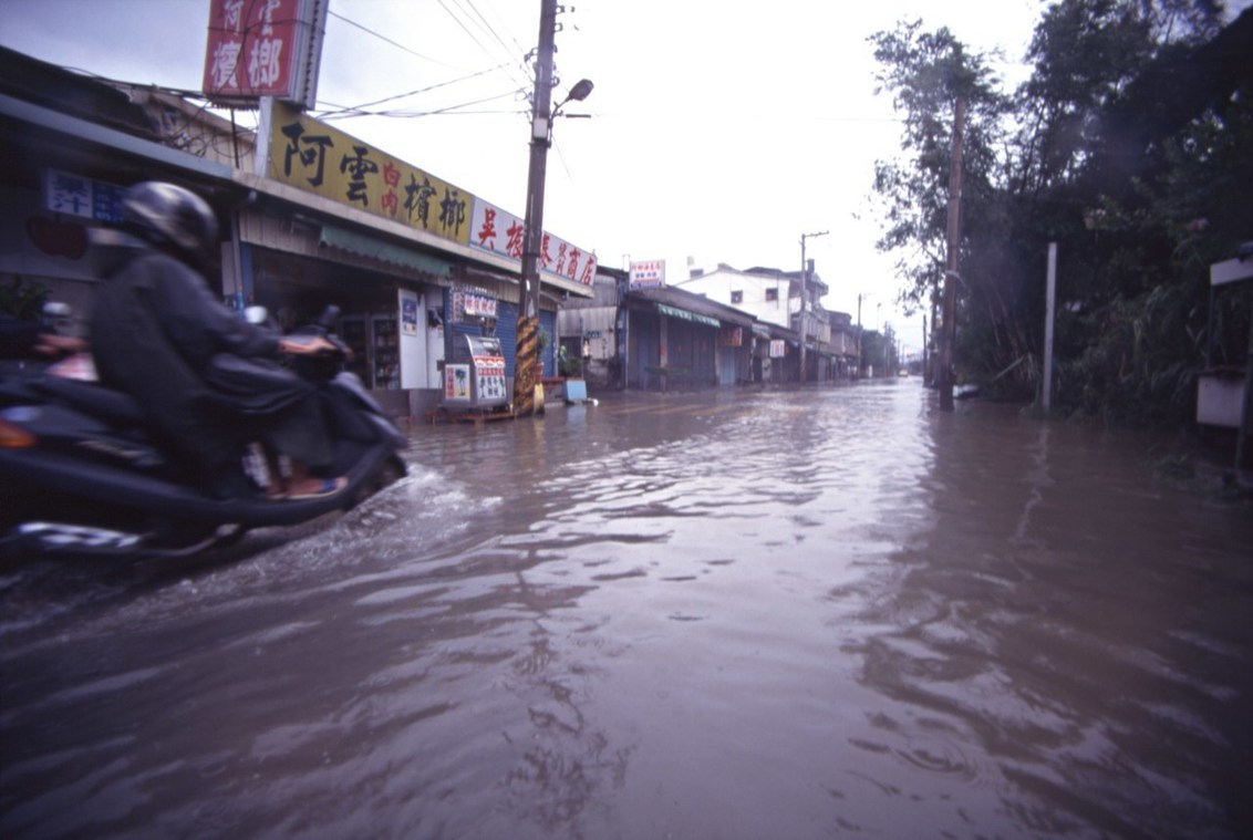 溫妮颱風、社子島水患