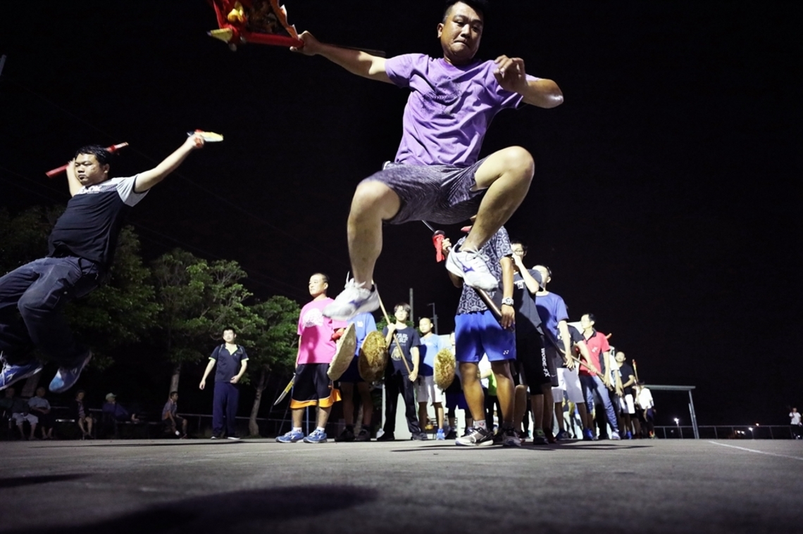 西港刈香e 戊戌香科 夜間訓練 宋江陣 (7)