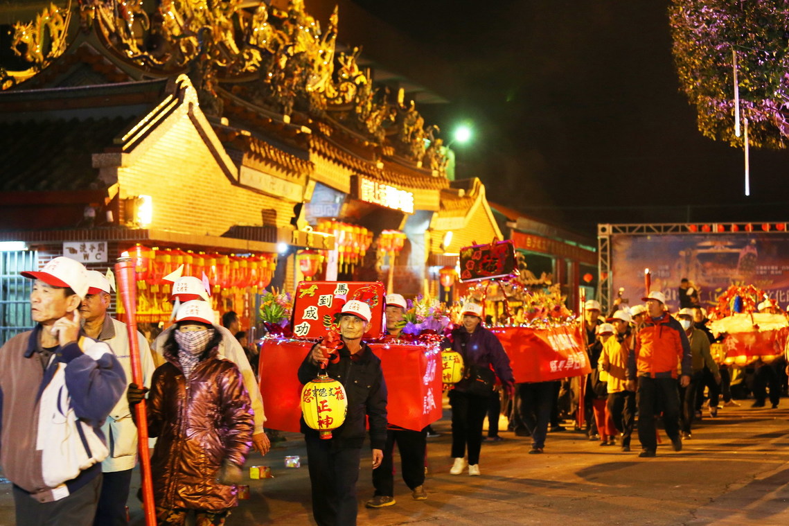 彰化縣 花壇白沙坑迎花燈10