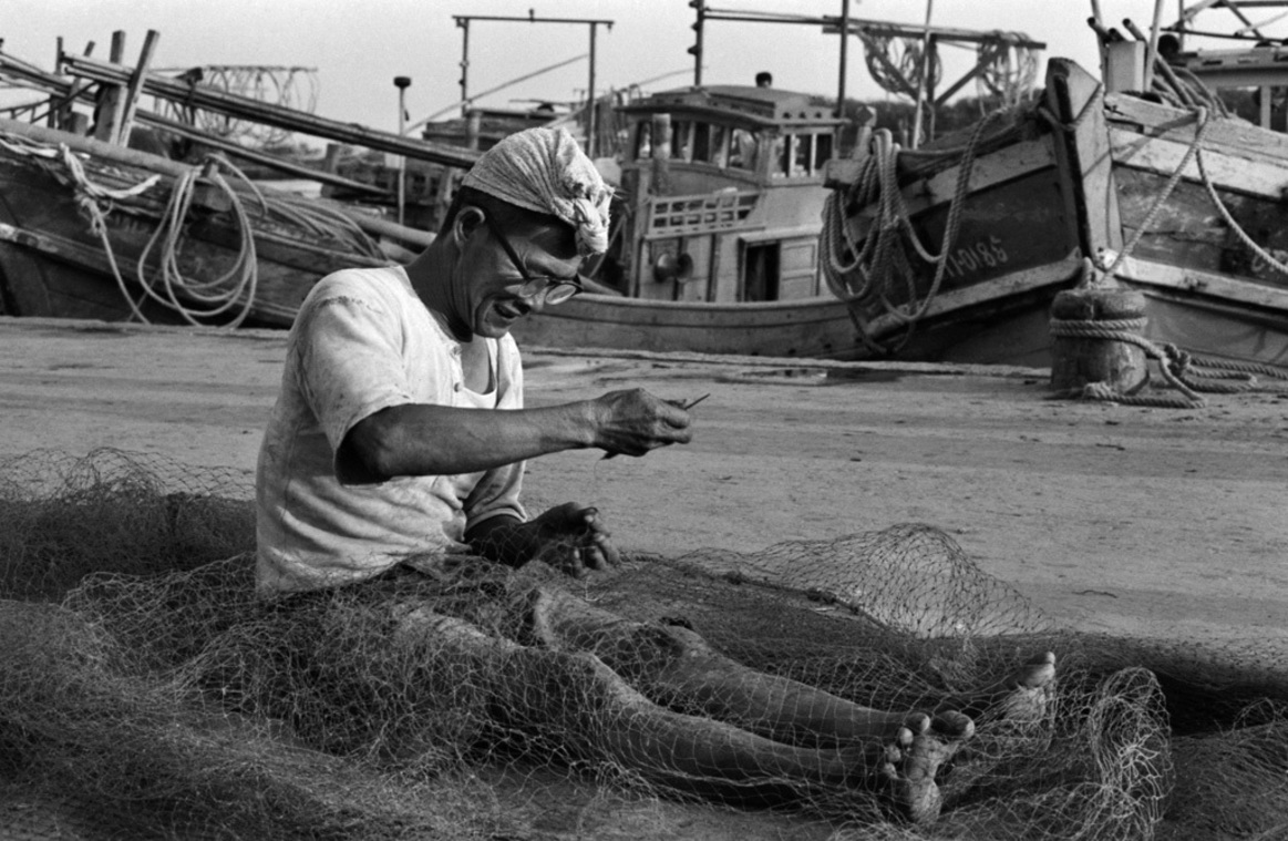 1980補修漁網
