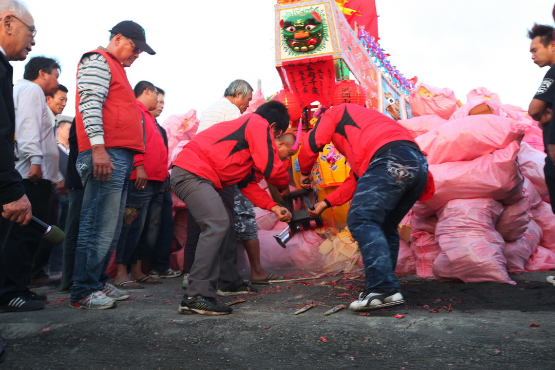 嘉義縣 東石型厝寮福安宮燒王船9
