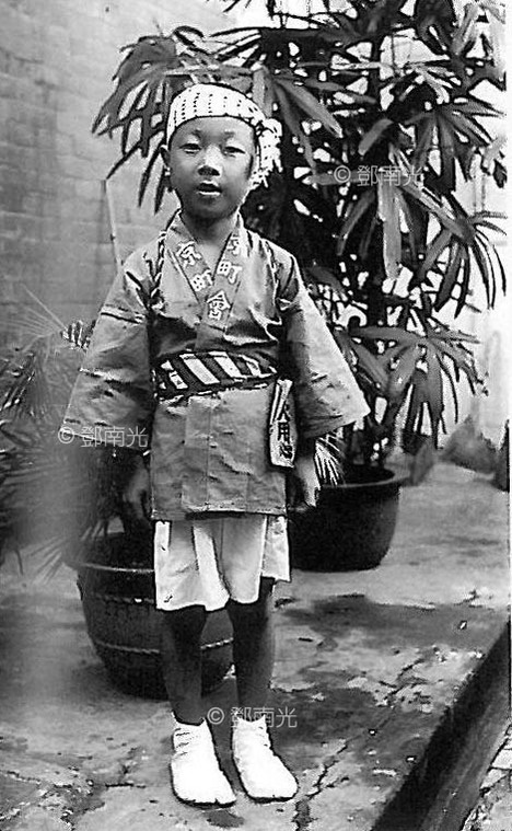 世光參加京町廟會遊行打扮 1940