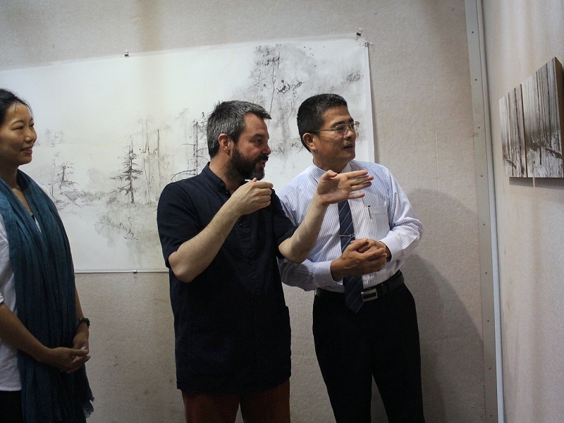 〈墨影自然－水墨與攝影之間 　蔣三石x華安瑞（Andreas Walther）〉