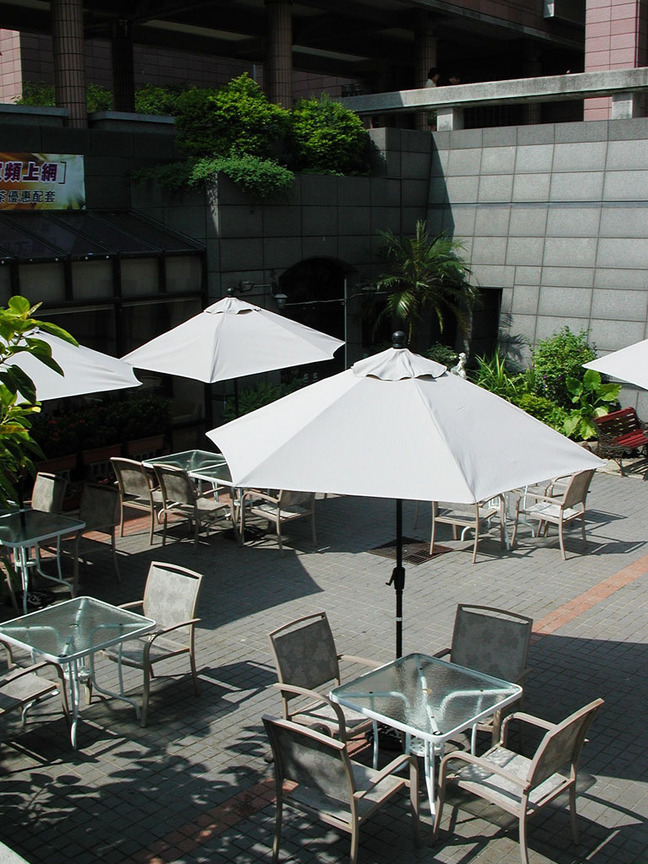 高雄的冬季炎陽