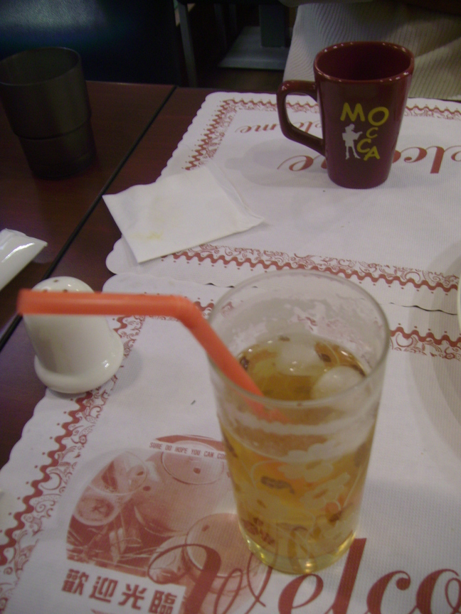 澄香冰茶&馬克咖啡