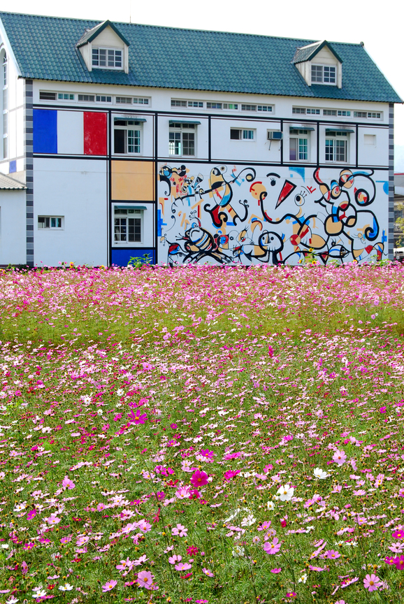 美濃波斯花海民宅