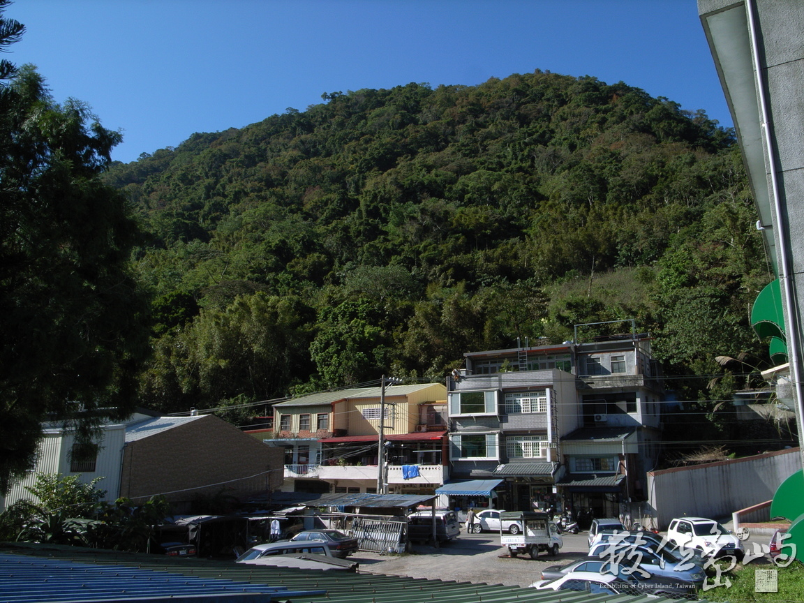 尖石鄉的山景