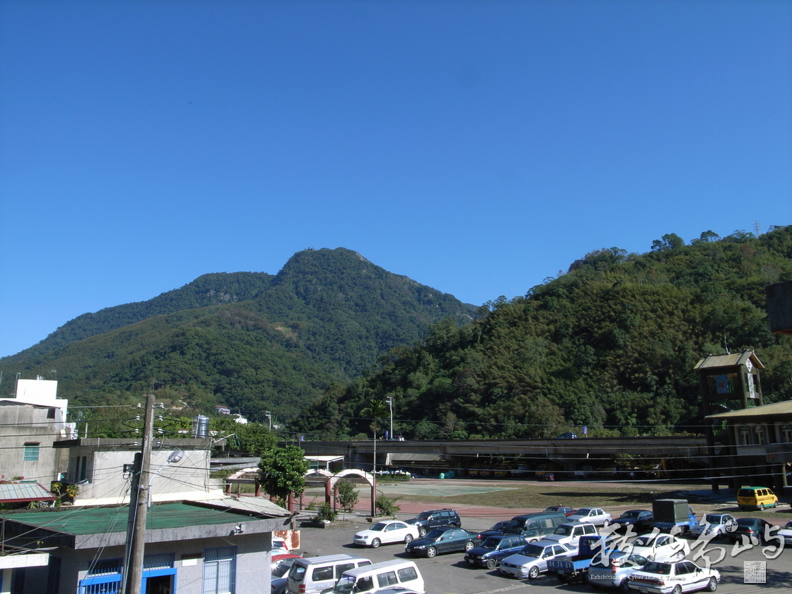 尖石鄉的山景