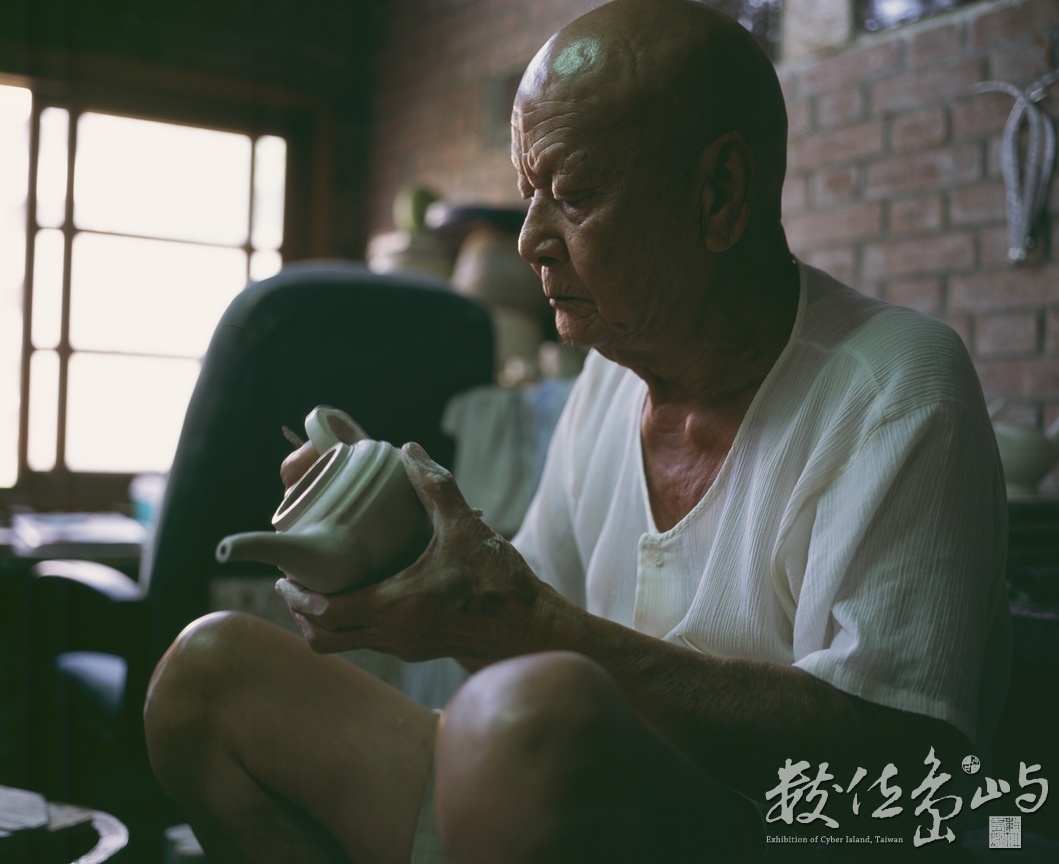 竹南蛇窯˙林添福老陶師˙苗栗2008