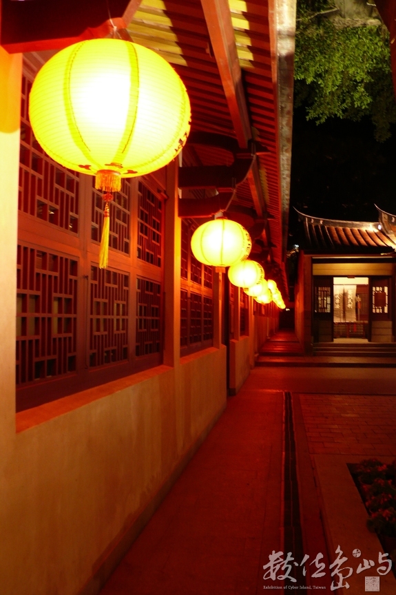 金門總兵署左邊長廊