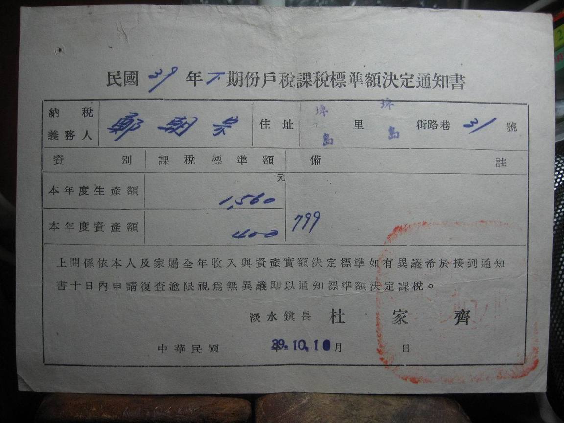 淡水鎮長杜家齊