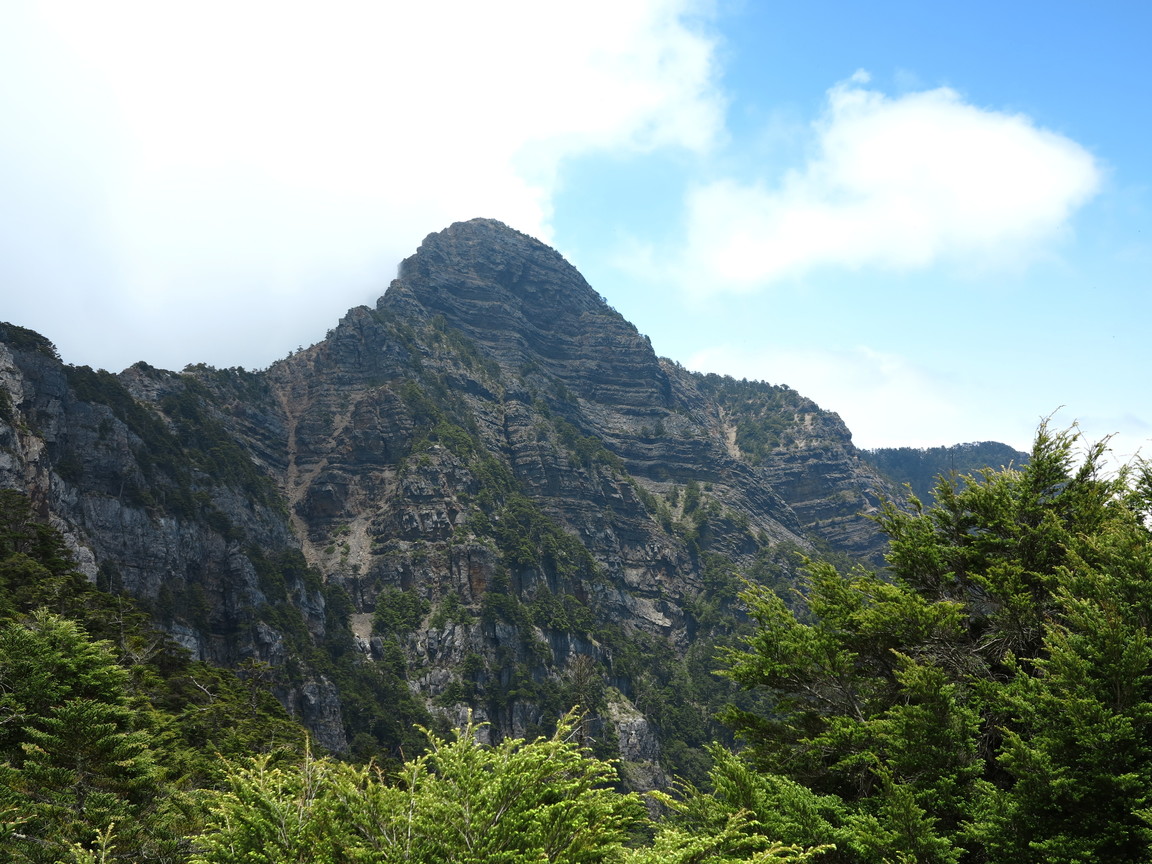 〈刻劃着堅定剛毅線條的品田山〉