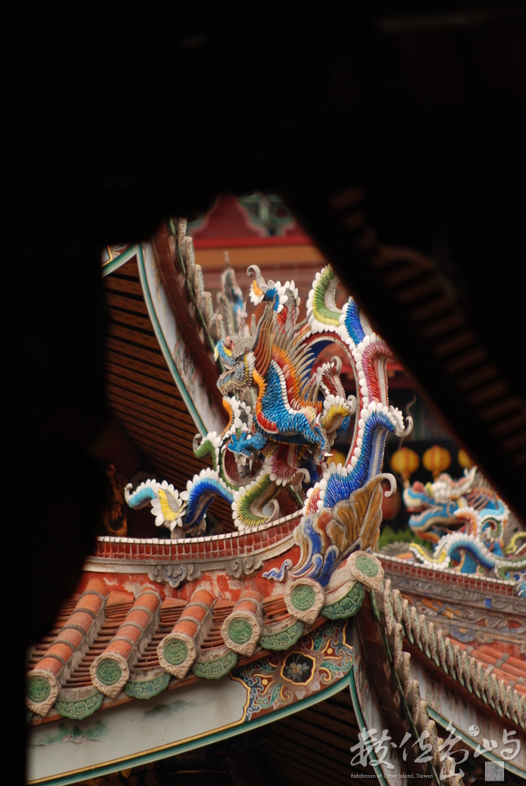 保安宮建築裝飾一景(陳旺展/2013年攝影)