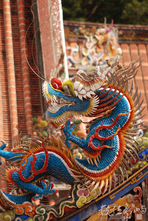保安宮印象-神龍與雀鳥(陳旺展/2013年攝影)