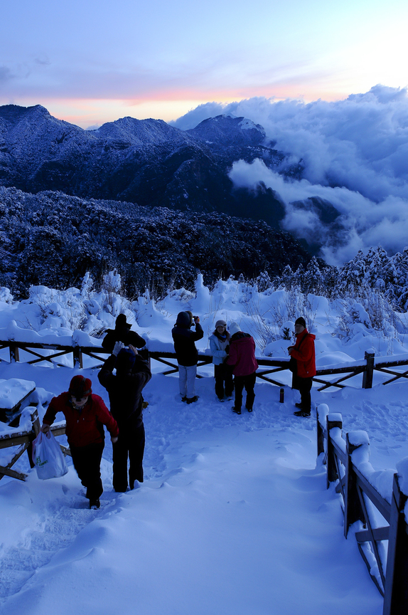 三六九山莊的日出