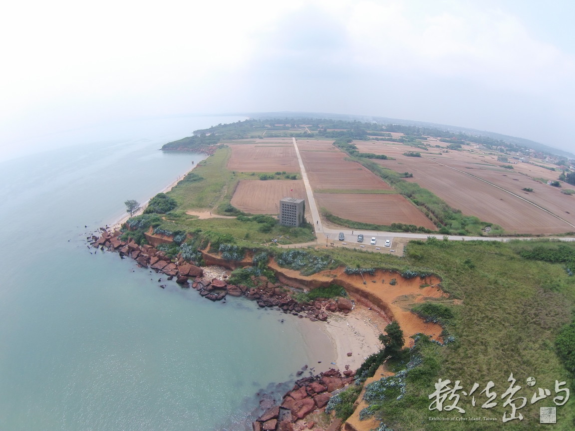 金門天眼部隊 20150714空拍金門北山斷崖播音站