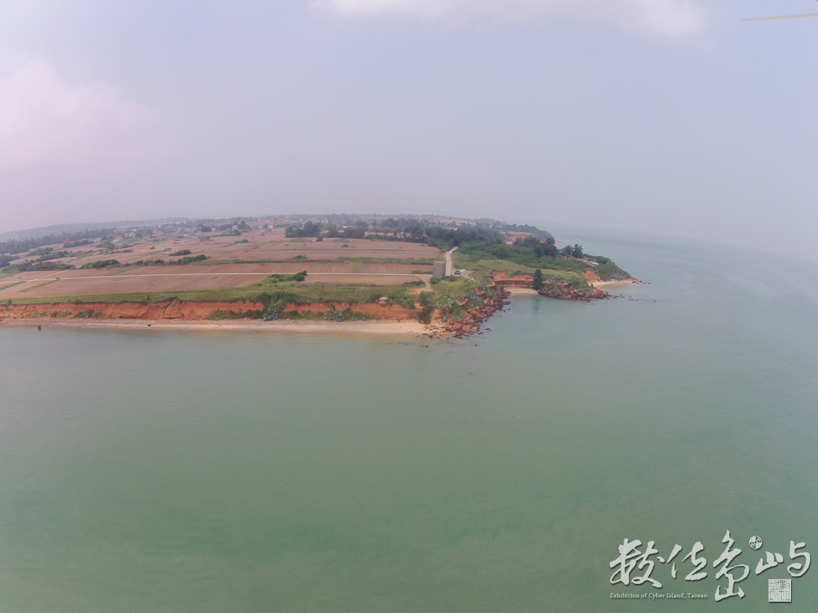 金門天眼部隊 20150714空拍金門北山斷崖播音站