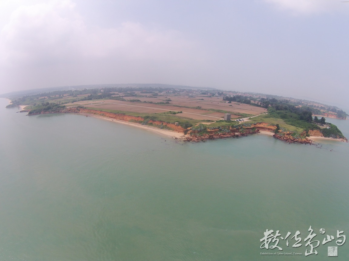 金門天眼部隊 20150714空拍金門北山斷崖播音站