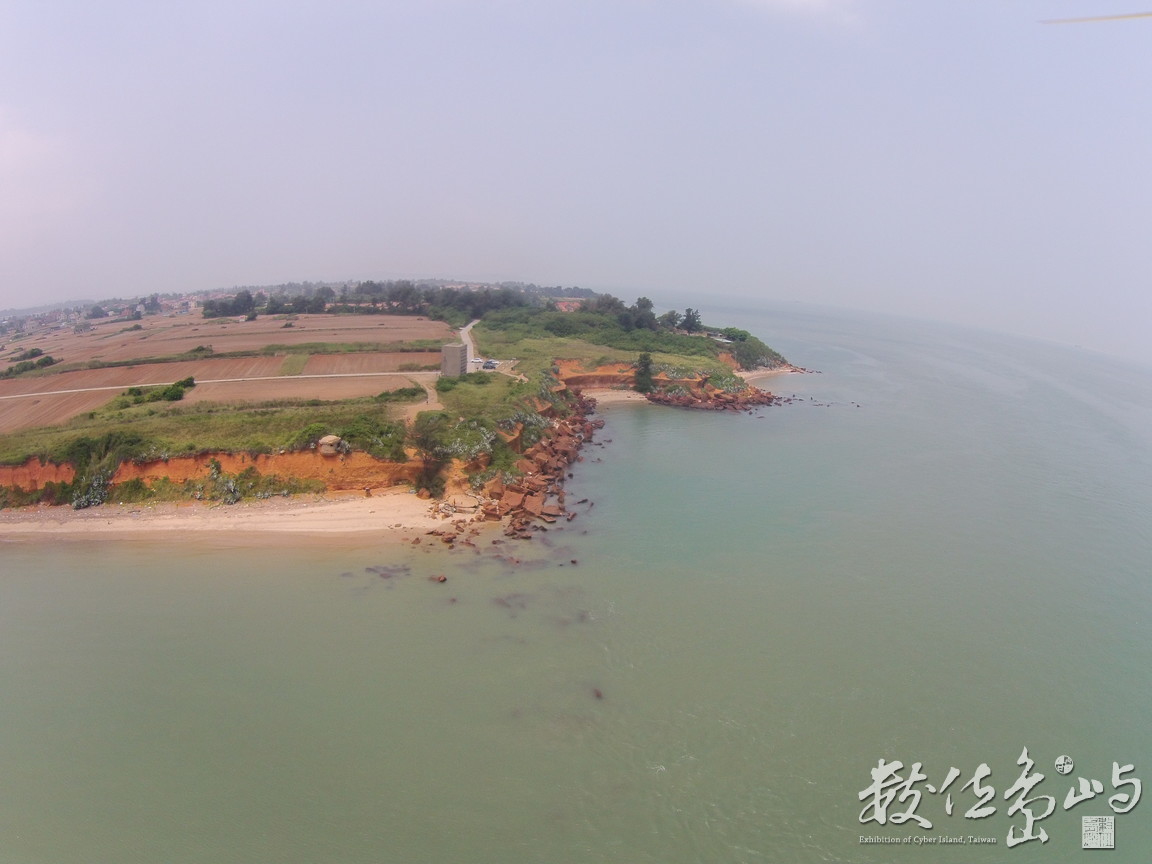 金門天眼部隊 20150714空拍金門北山斷崖播音站