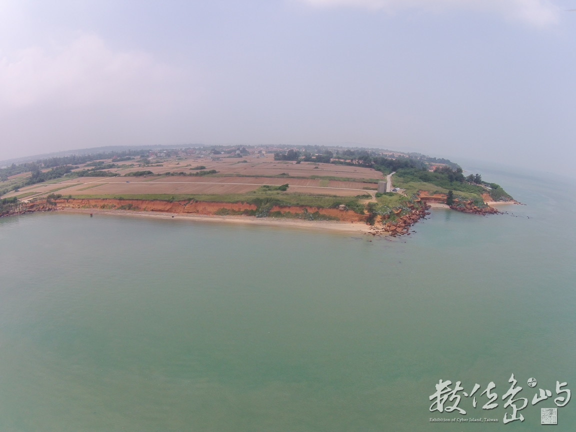 金門天眼部隊 20150714空拍金門北山斷崖播音站