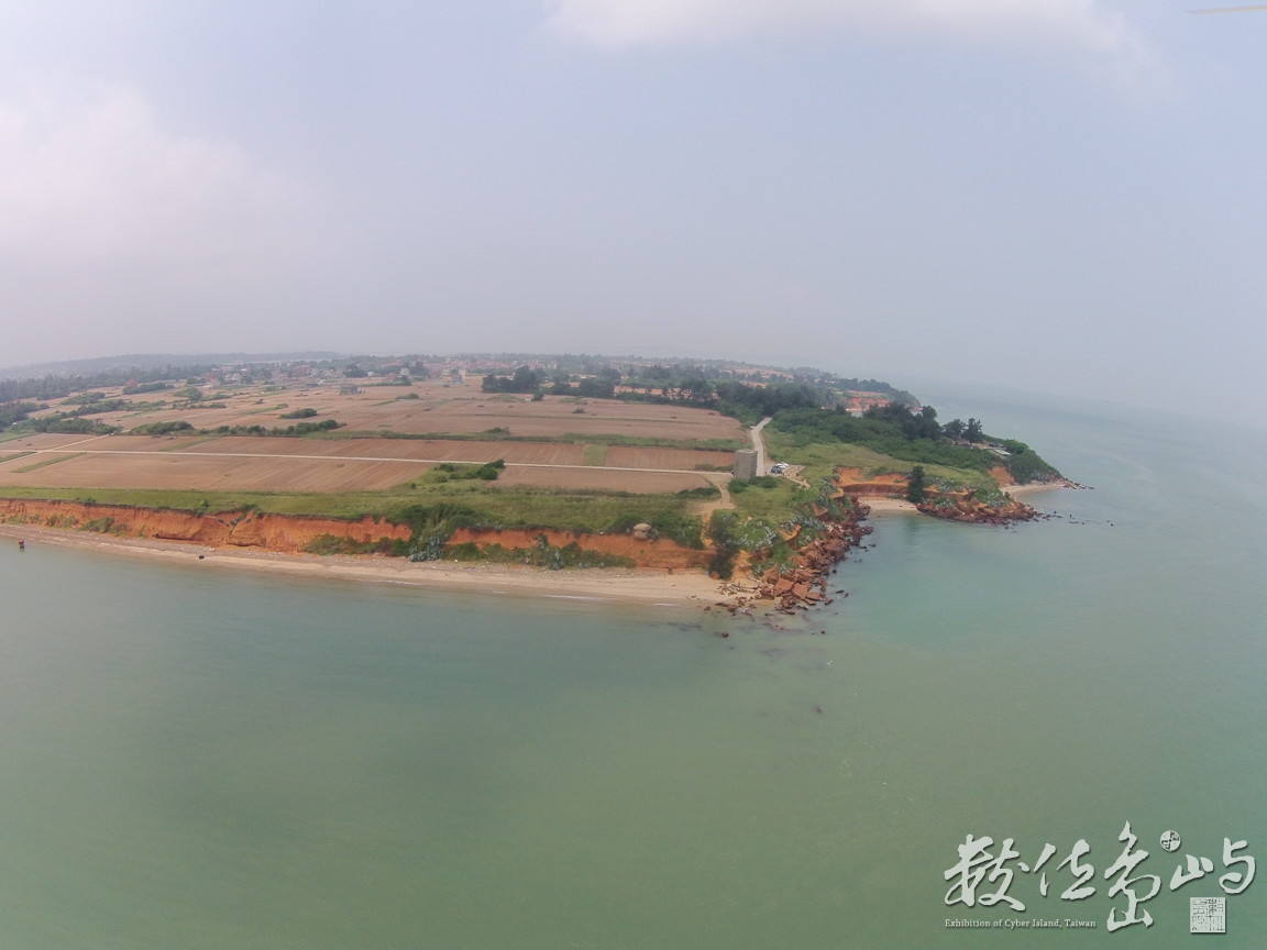 金門天眼部隊 20150714空拍金門北山斷崖播音站