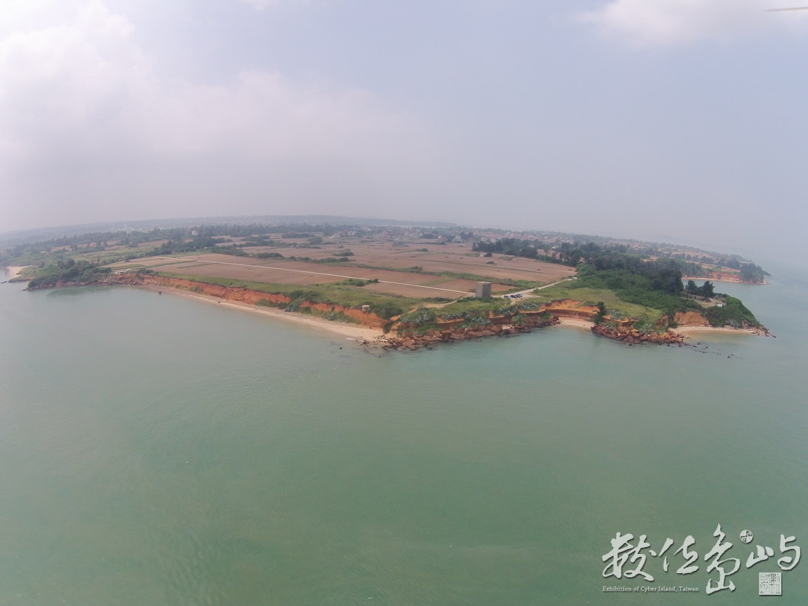 金門天眼部隊 20150714空拍金門北山斷崖播音站