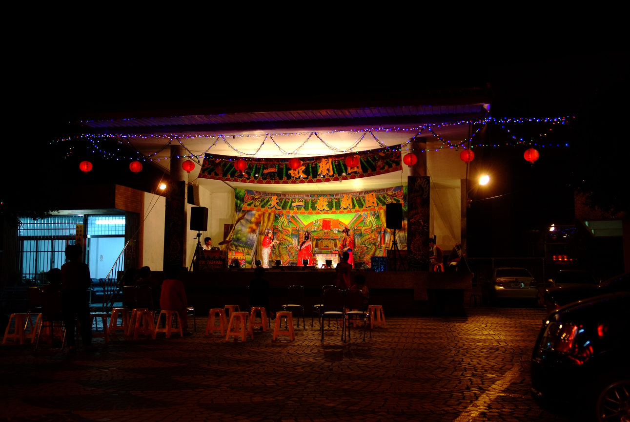 野台戲的後台-6