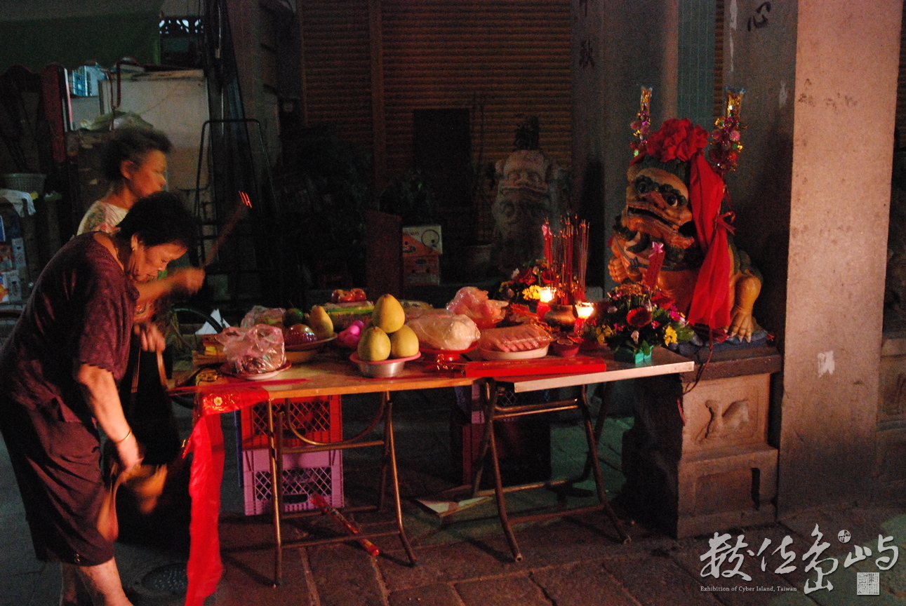 金門石獅仙姑/陳旺展 2014年拍攝