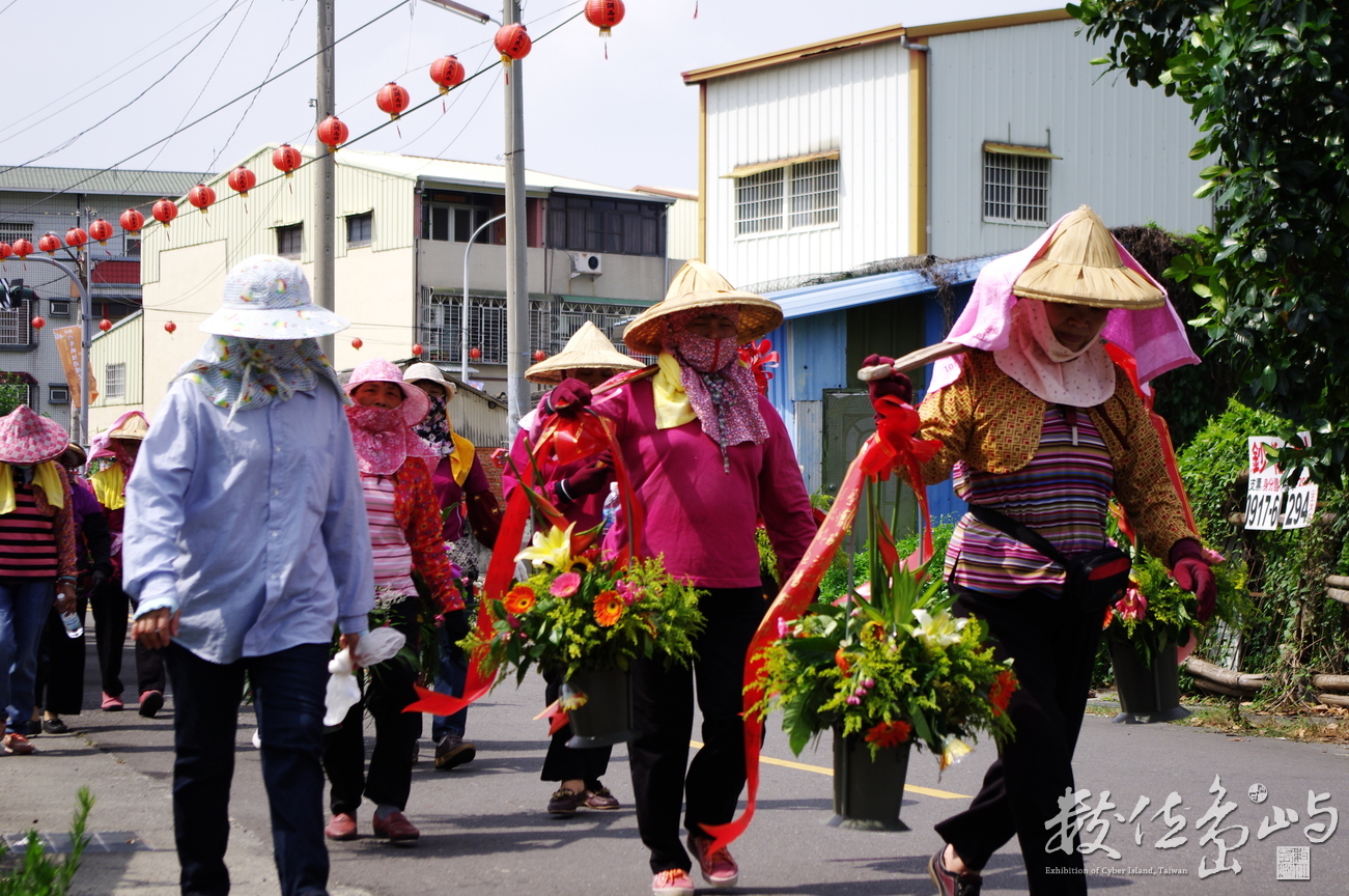2012六房媽過爐_花擔