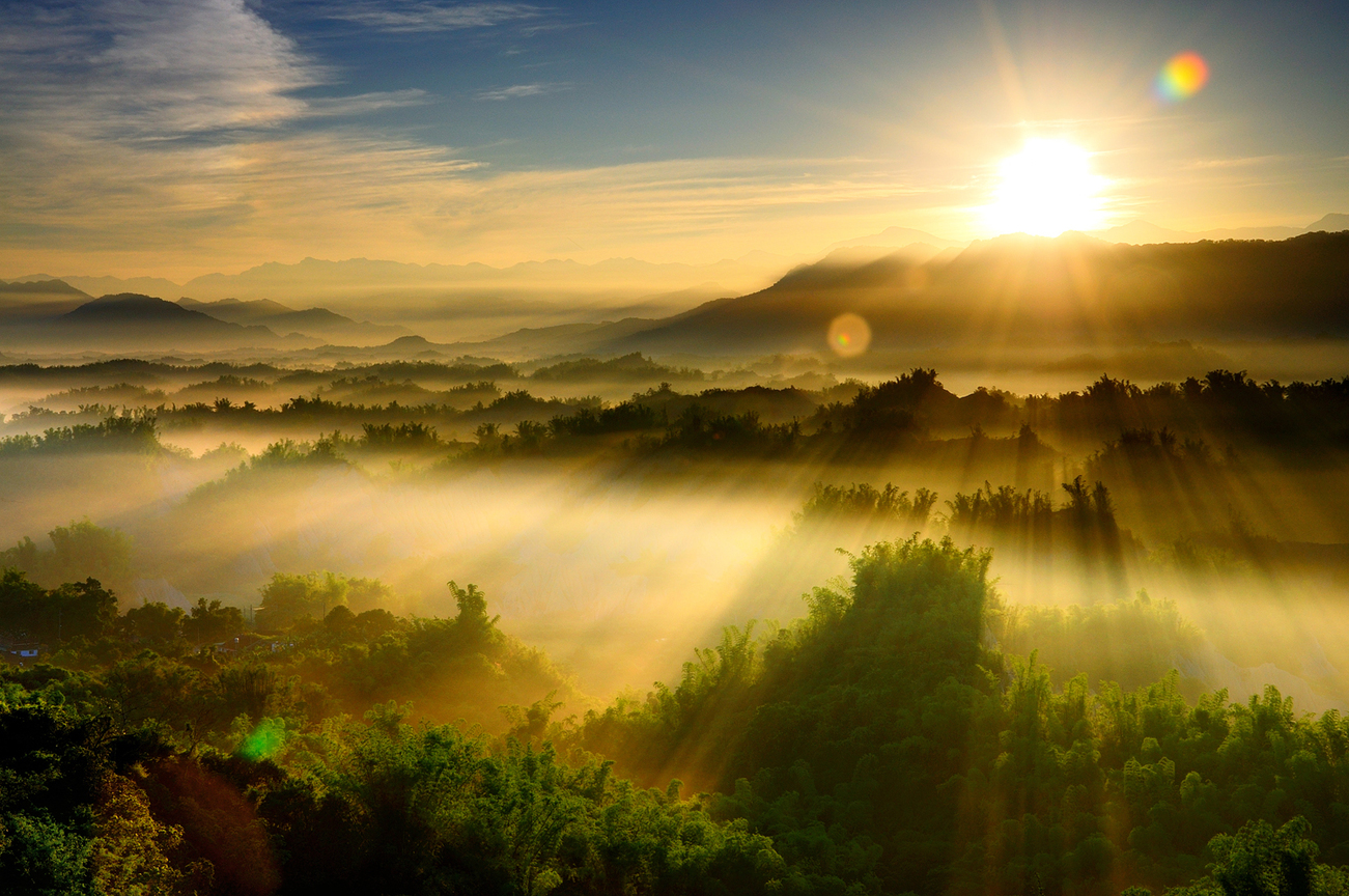 台南市左鎮區-二寮日出1